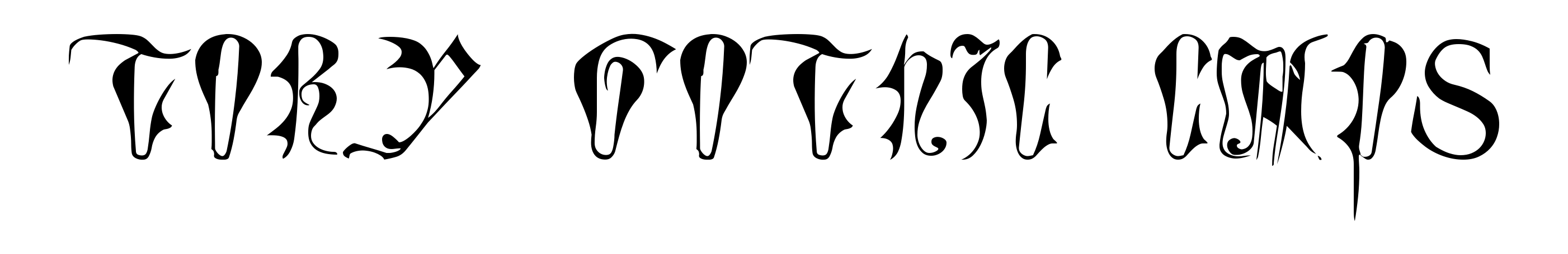 Tory Gothic Caps