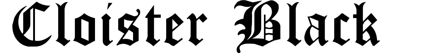 Cloister Black