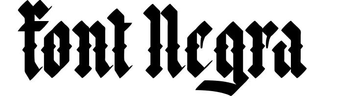 Font Negra