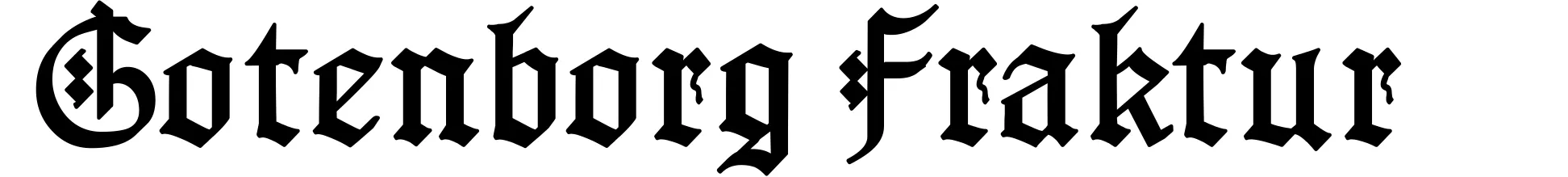 Gotenborg Fraktur