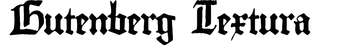 Gutenberg Textura