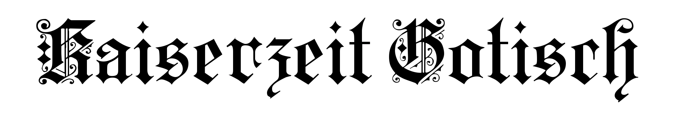 Kaiserzeit Gotisch