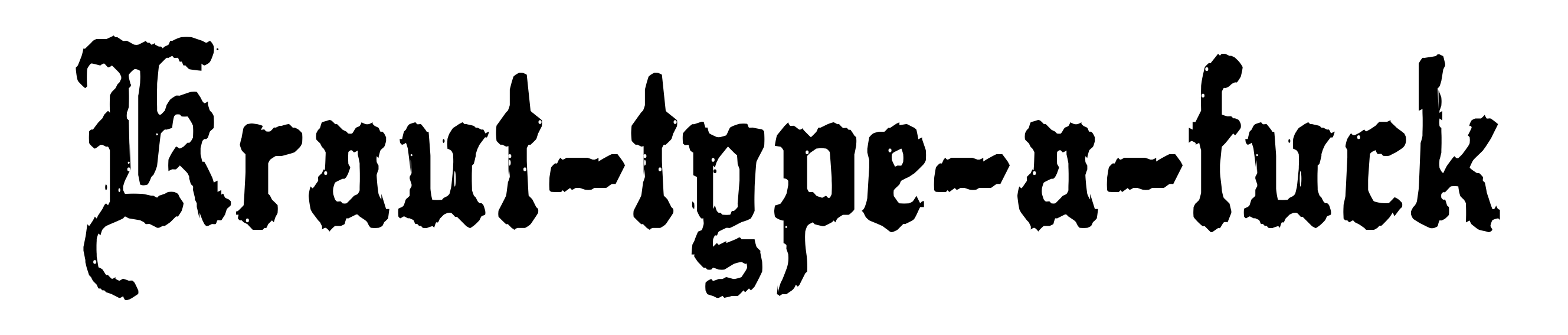 Kraut-type-a-fuck
