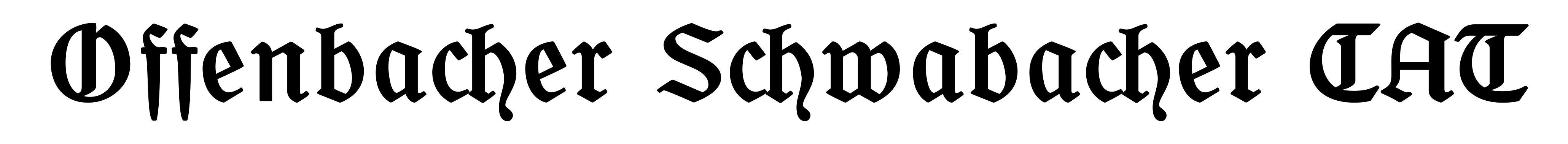 Offenbacher Schwabacher CAT