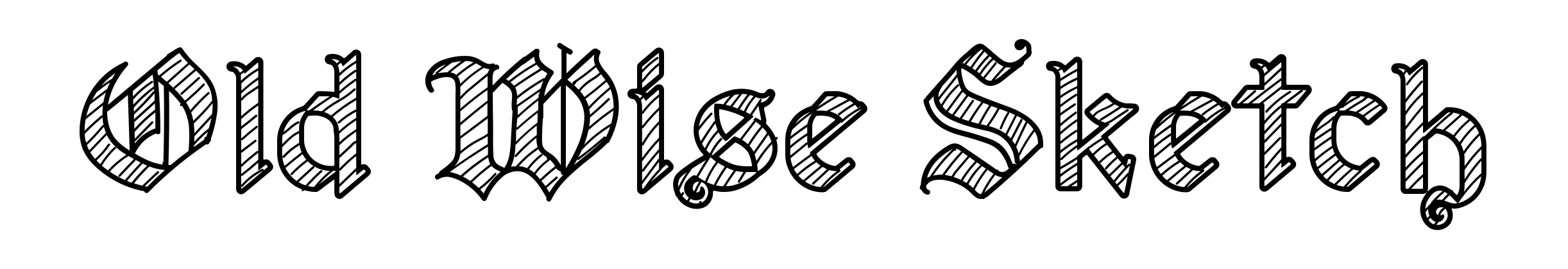Old Wise Sketch