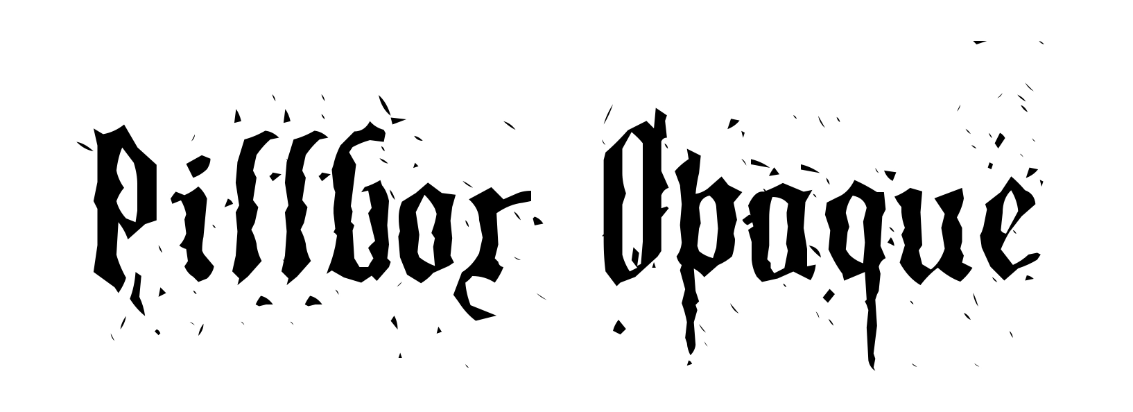 Pillbox Opaque