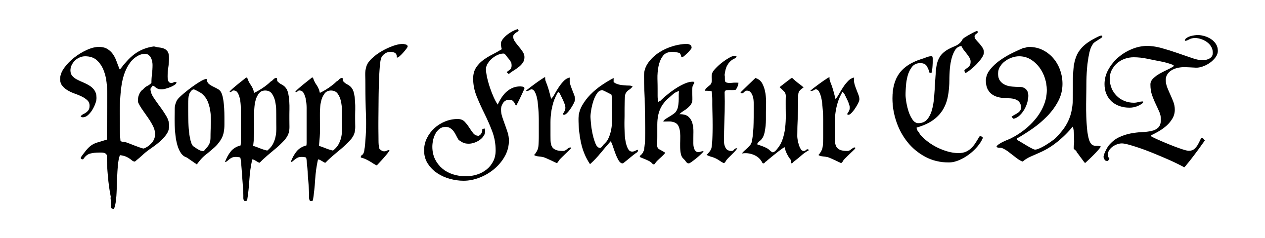 Poppl Fraktur CAT