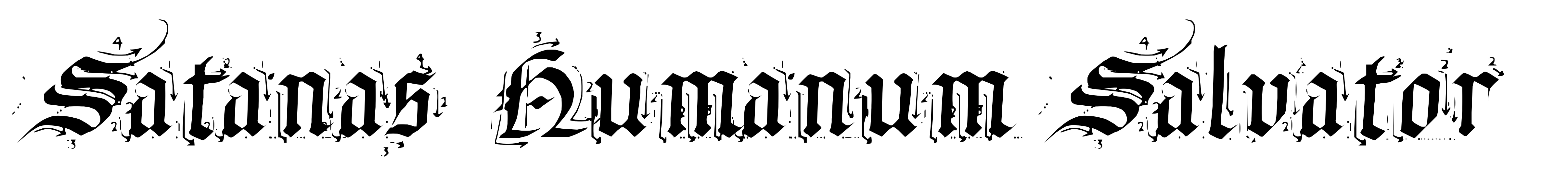 Satanas Humanum Salvator