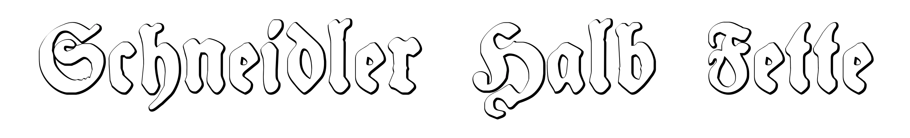 Schneidler Halb Fette