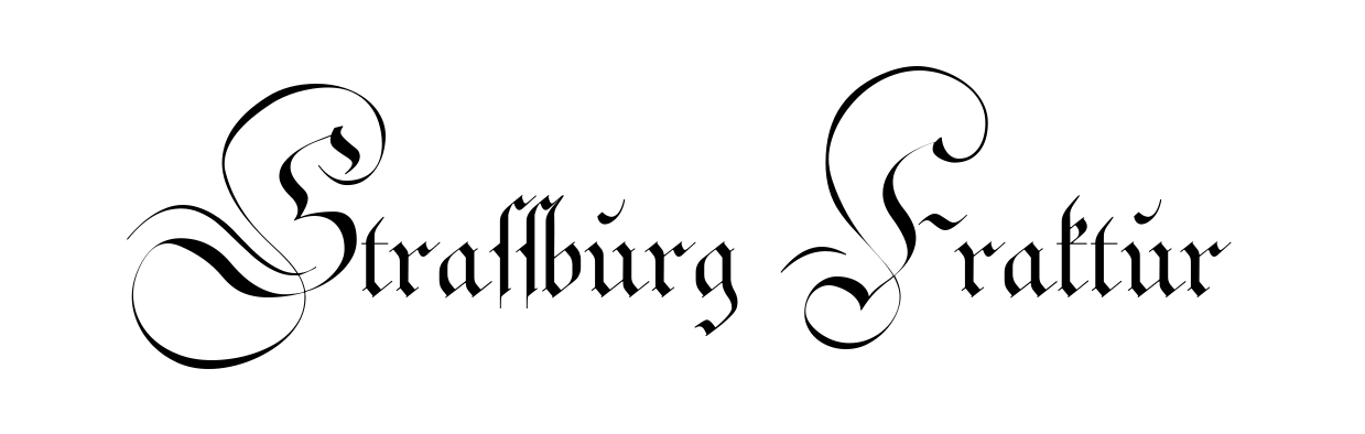 Strassburg Fraktur
