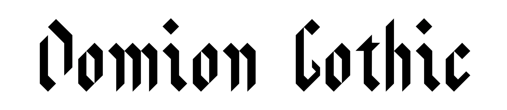 Domion Gothic