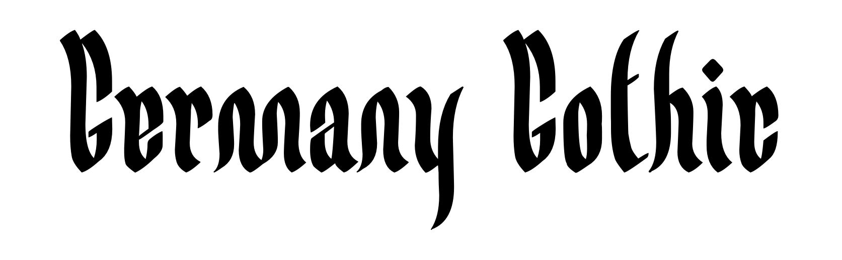 Germany Gothic