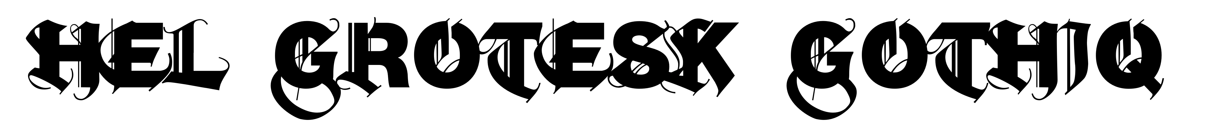 Hel Grotesk Gothiq
