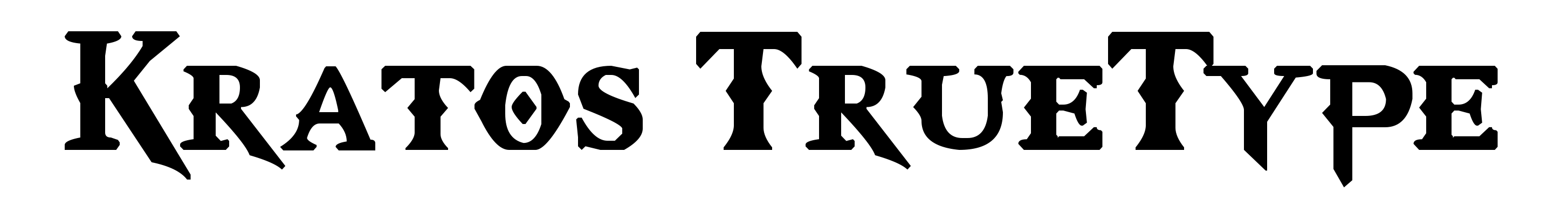 Kratos TrueType