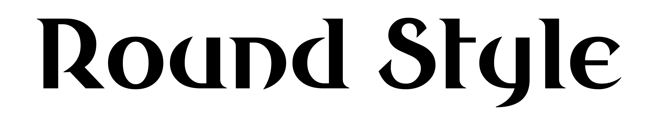 Round Style