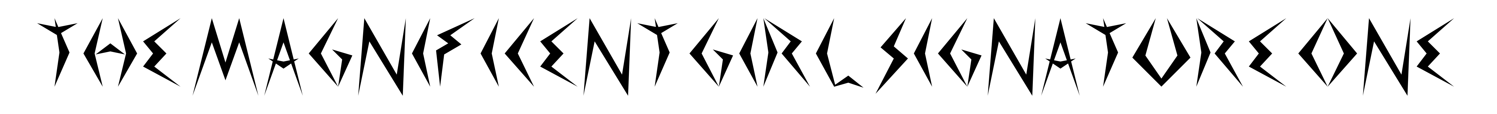 The Magnificent Girl Signature One