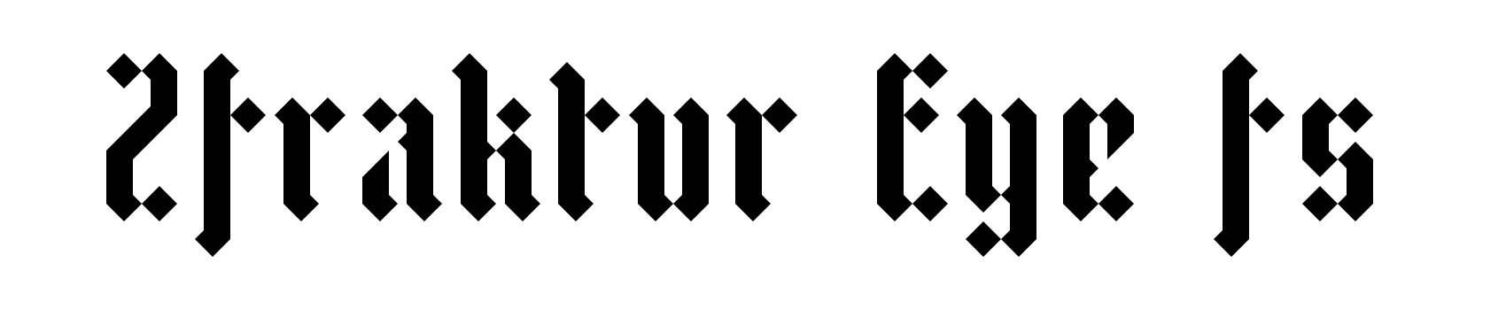 Zfraktur Eye fs