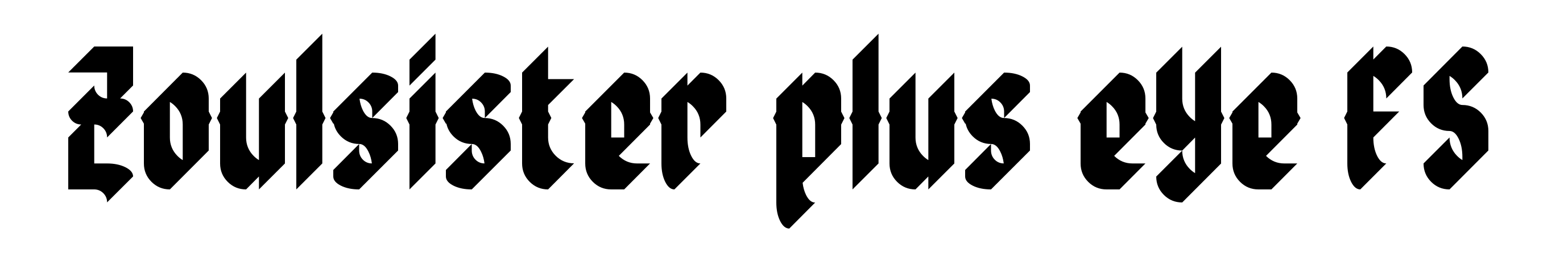 Zoulsister plus eYe FS