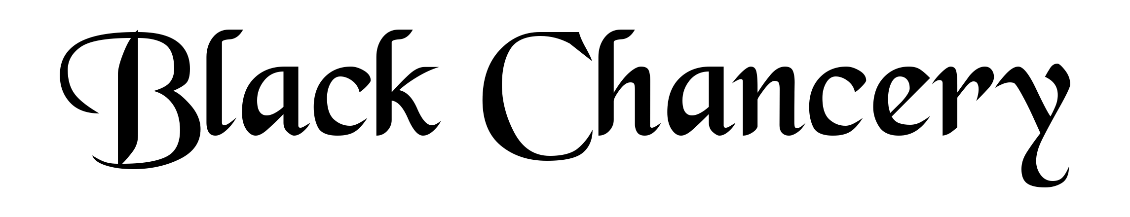 Black Chancery