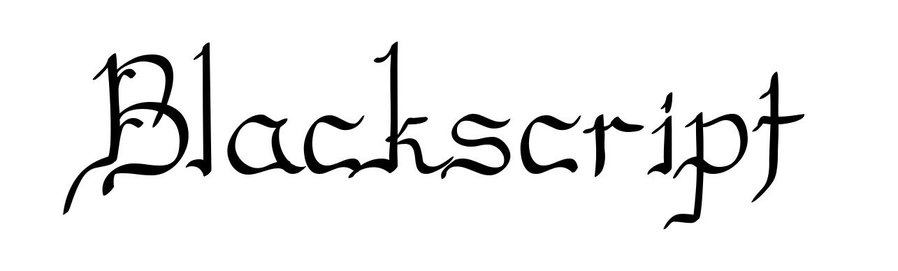 Blackscript