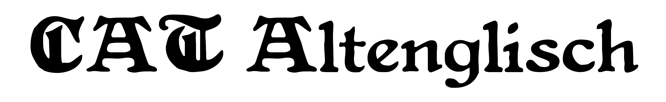 CAT Altenglisch