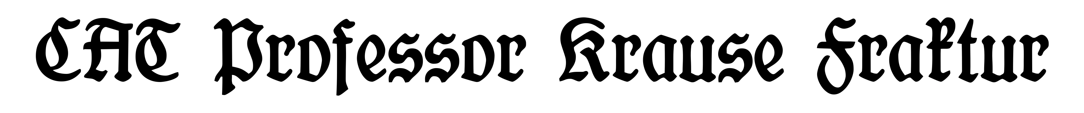 CAT Professor Krause Fraktur