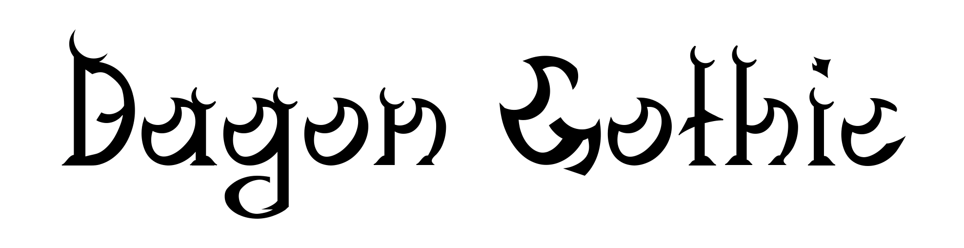 Dagon Gothic
