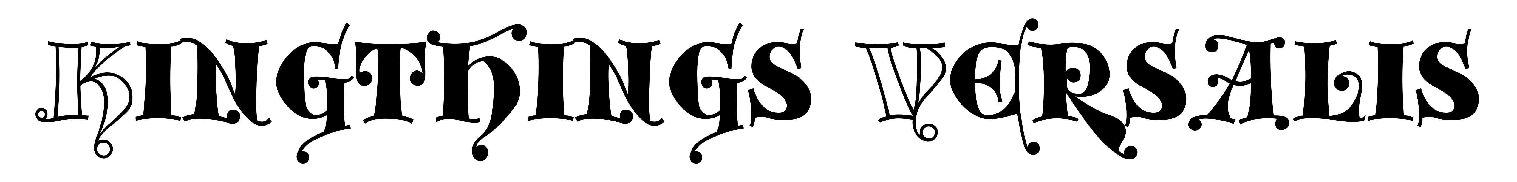 Kingthings Versalis