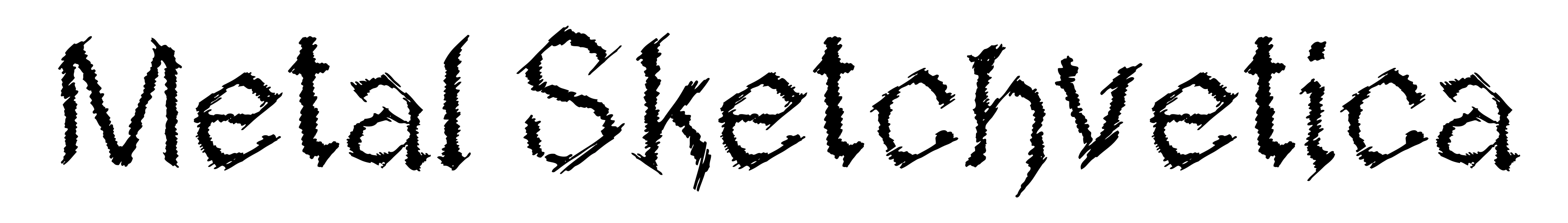 Metal Sketchvetica