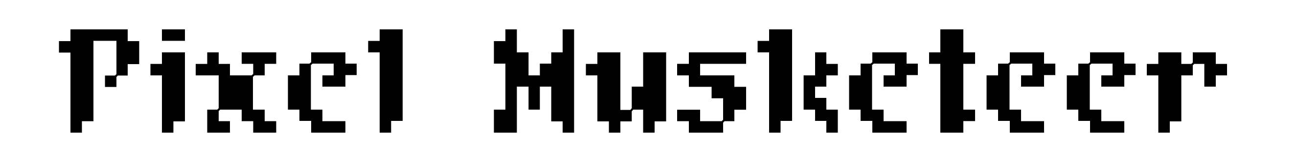 Pixel Musketeer