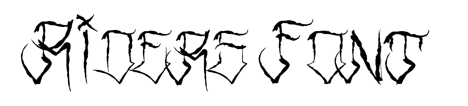 Riders Font