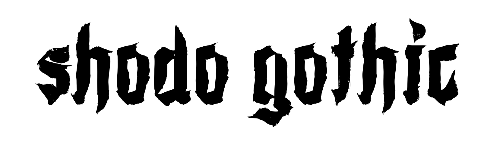 Shodo Gothic