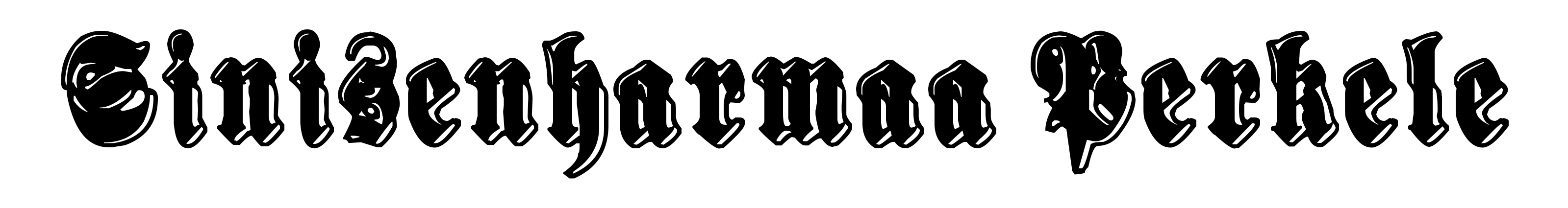Sinisenharmaa Perkele