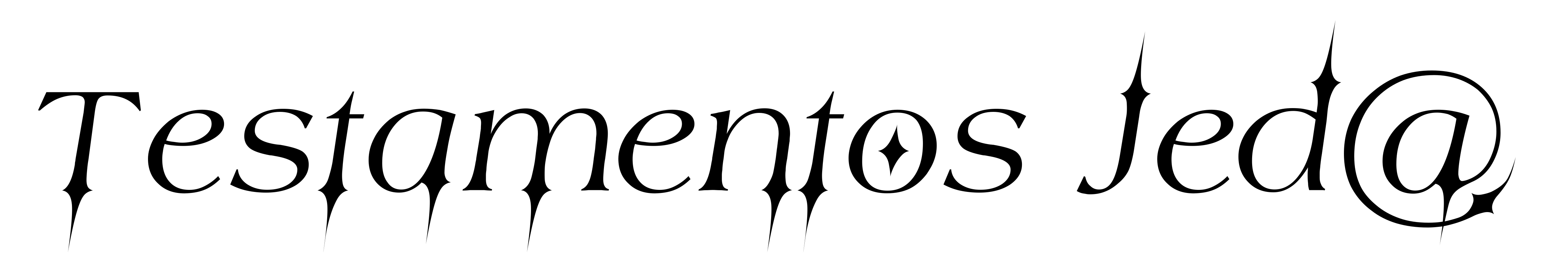 Testamentos Jed@