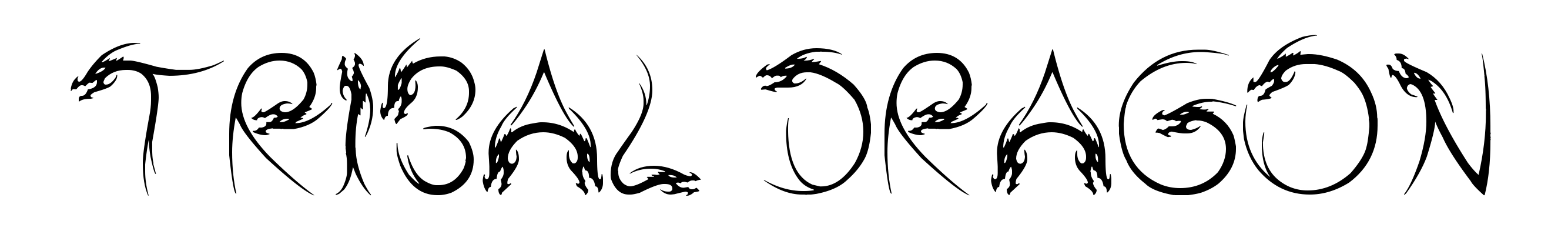 Tribal Dragon