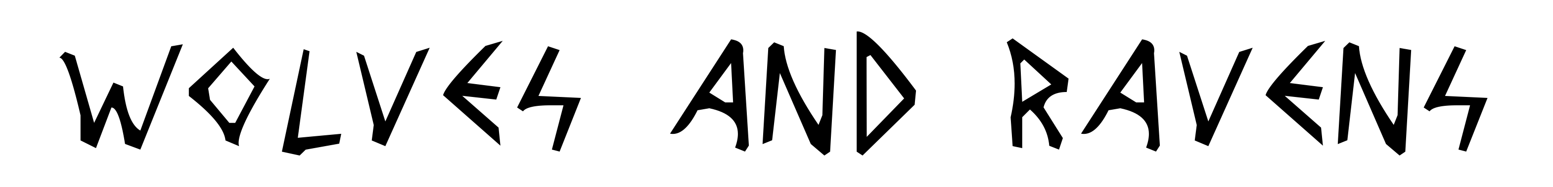 Wolves and Ravens