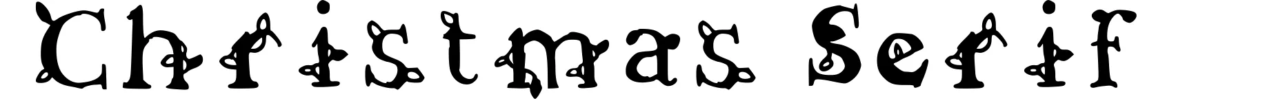 Christmas Serif