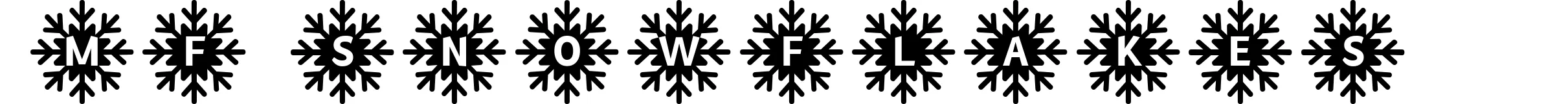 MF Snowflakes