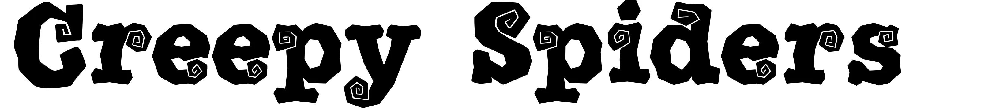 Creepy Spiders