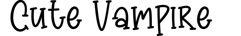 Cute Vampire