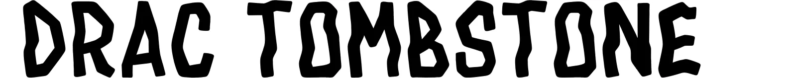 Drac Tombstone