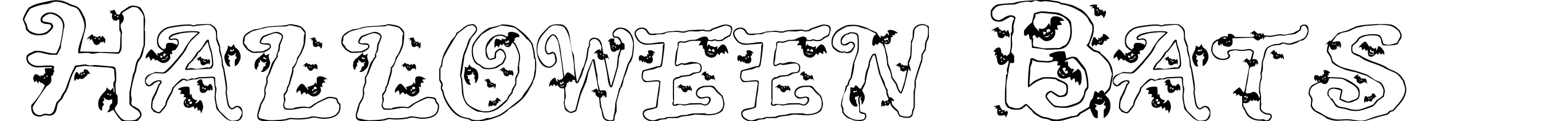 Halloween Bats