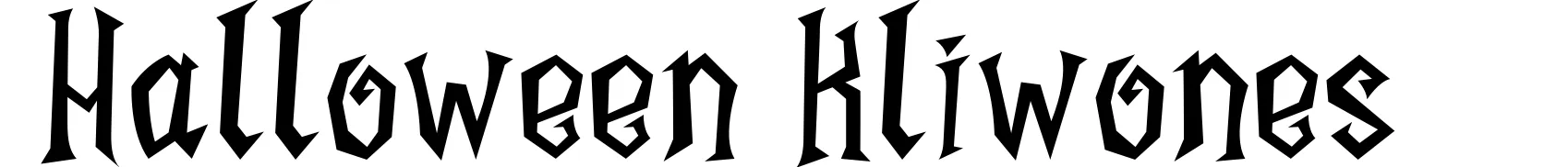 Halloween Kliwones
