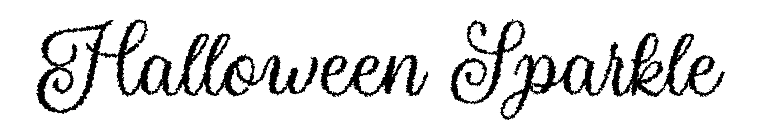 Halloween Sparkle