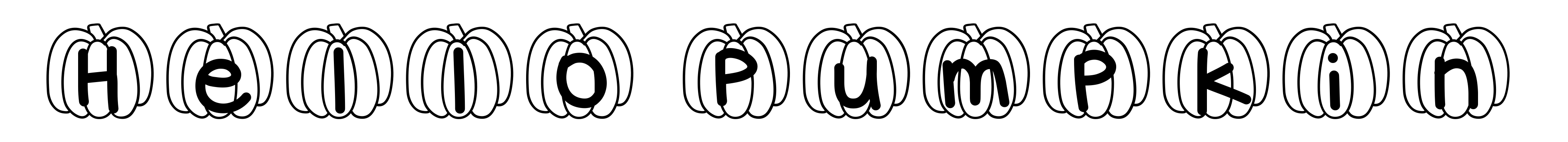 Hello Pumpkin