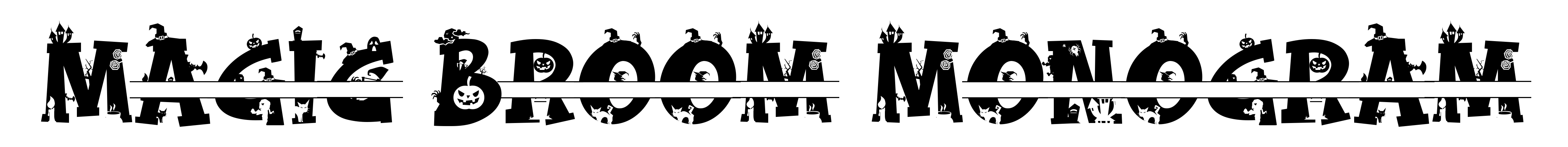 Magic Broom Monogram