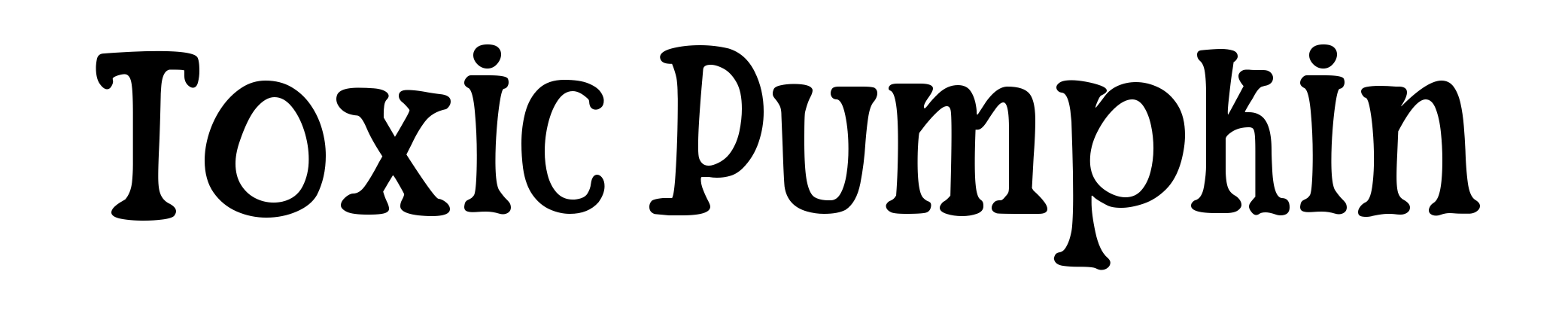Toxic Pumpkin