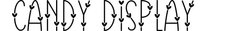 Candy Display