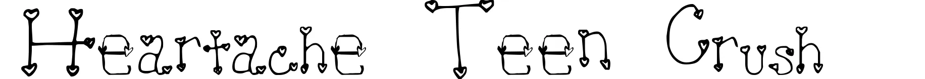Heartache Teen Crush