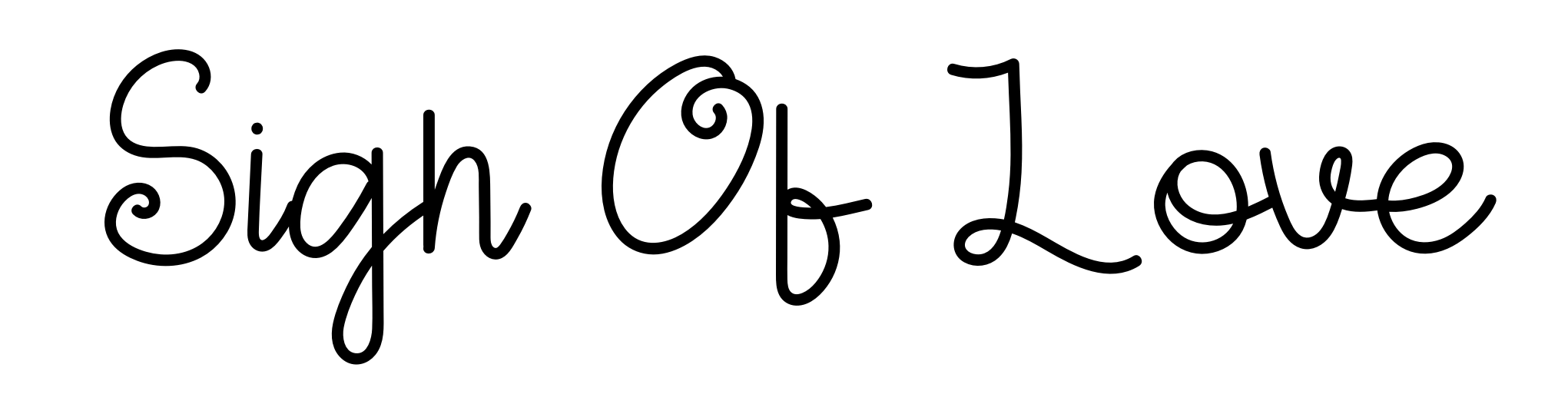 Sign Of Love